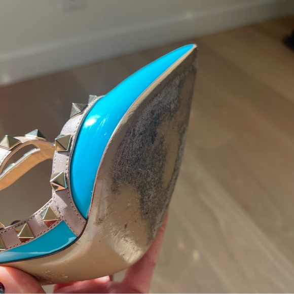 Valentino Rockstud Ankle Strap Pump - Picture 14 of 15